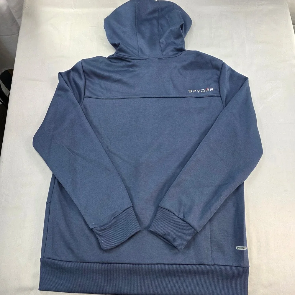 Spyder Active Full Zip Hoodie Jacket‎ Athletic Warm Up Layering Medium